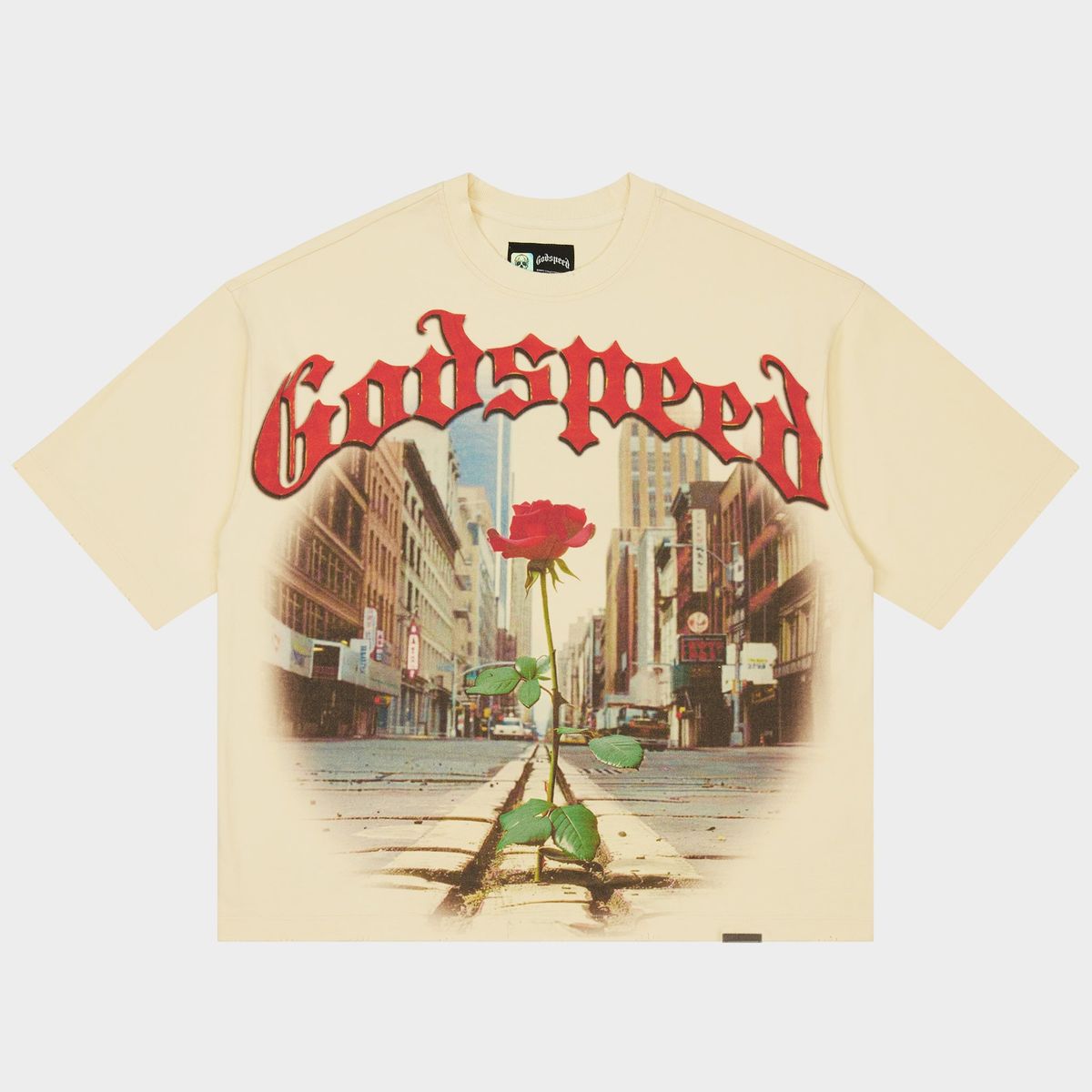 Godspeed Concrete Rose| T Shirt