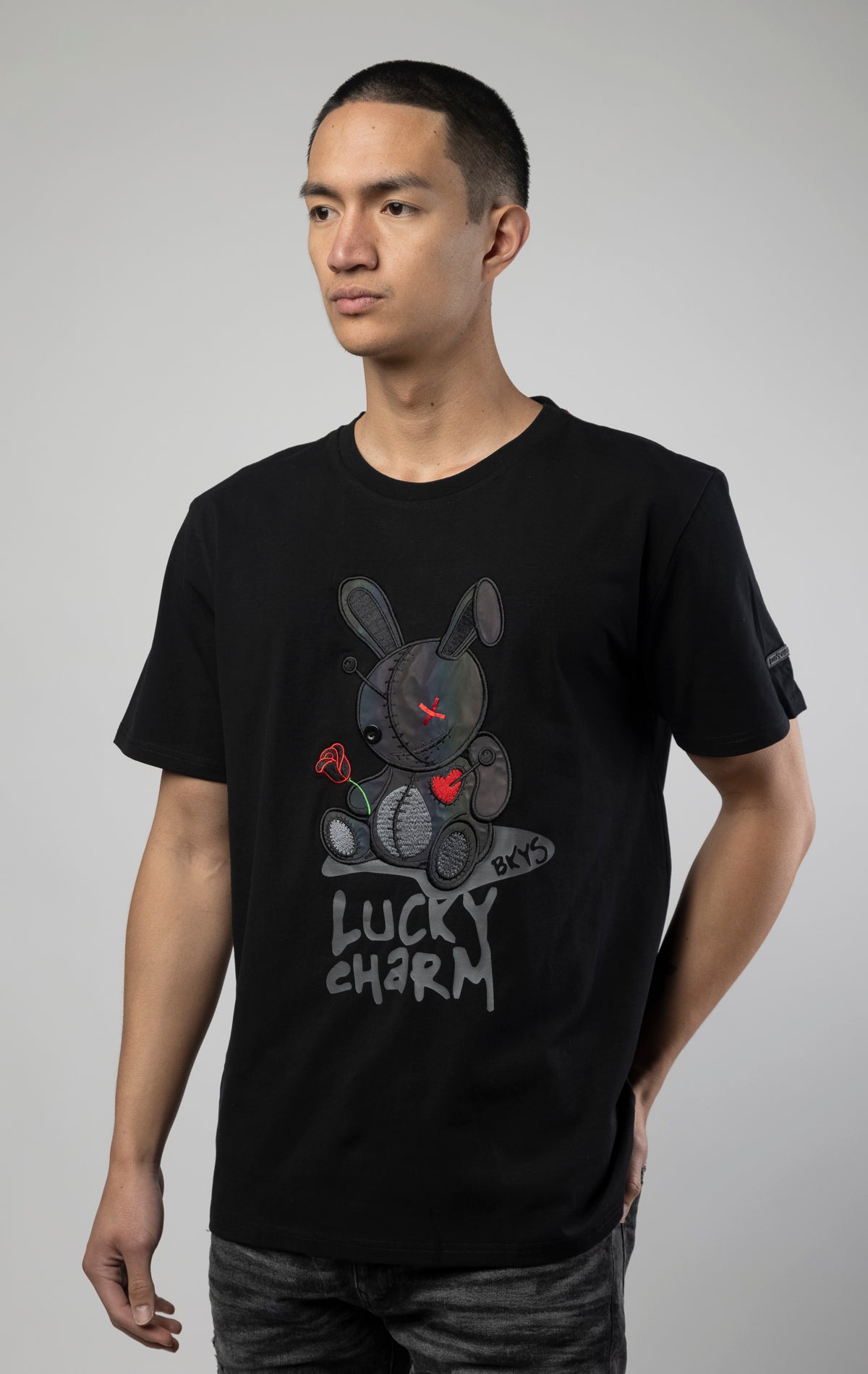 BKYS Black Reflect Lucky Charm Bunny- DENiMPiRE