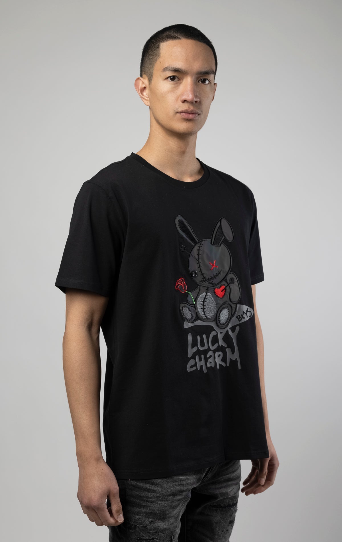 BKYS Black Reflect Lucky Charm Bunny- DENiMPiRE