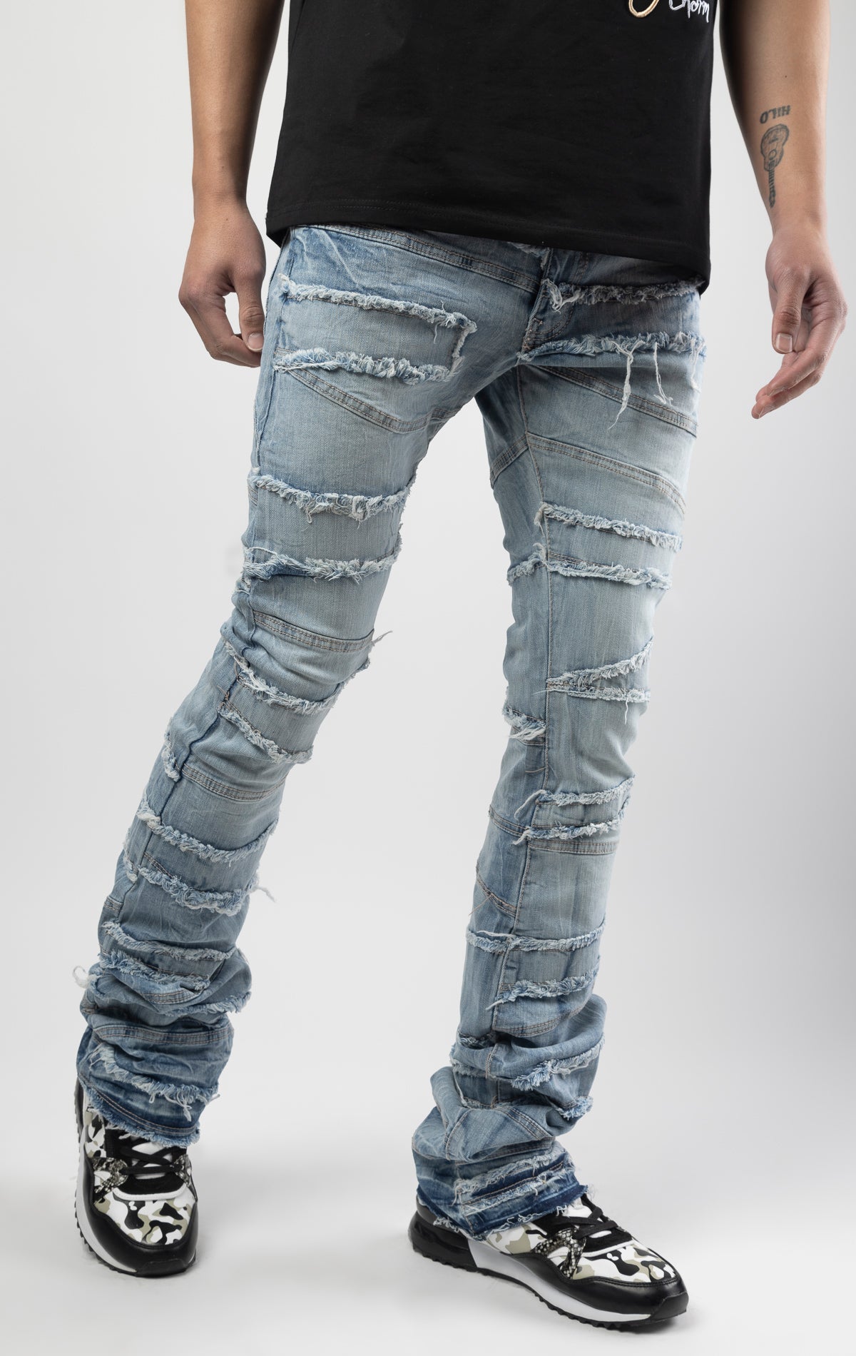 The Crew Stacked Jeans