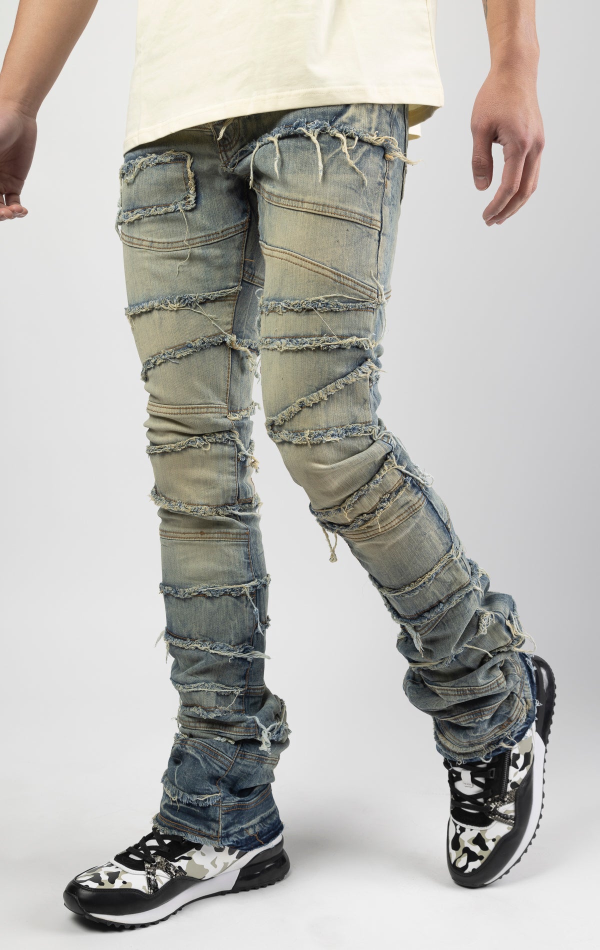 The Crew Stacked Jeans
