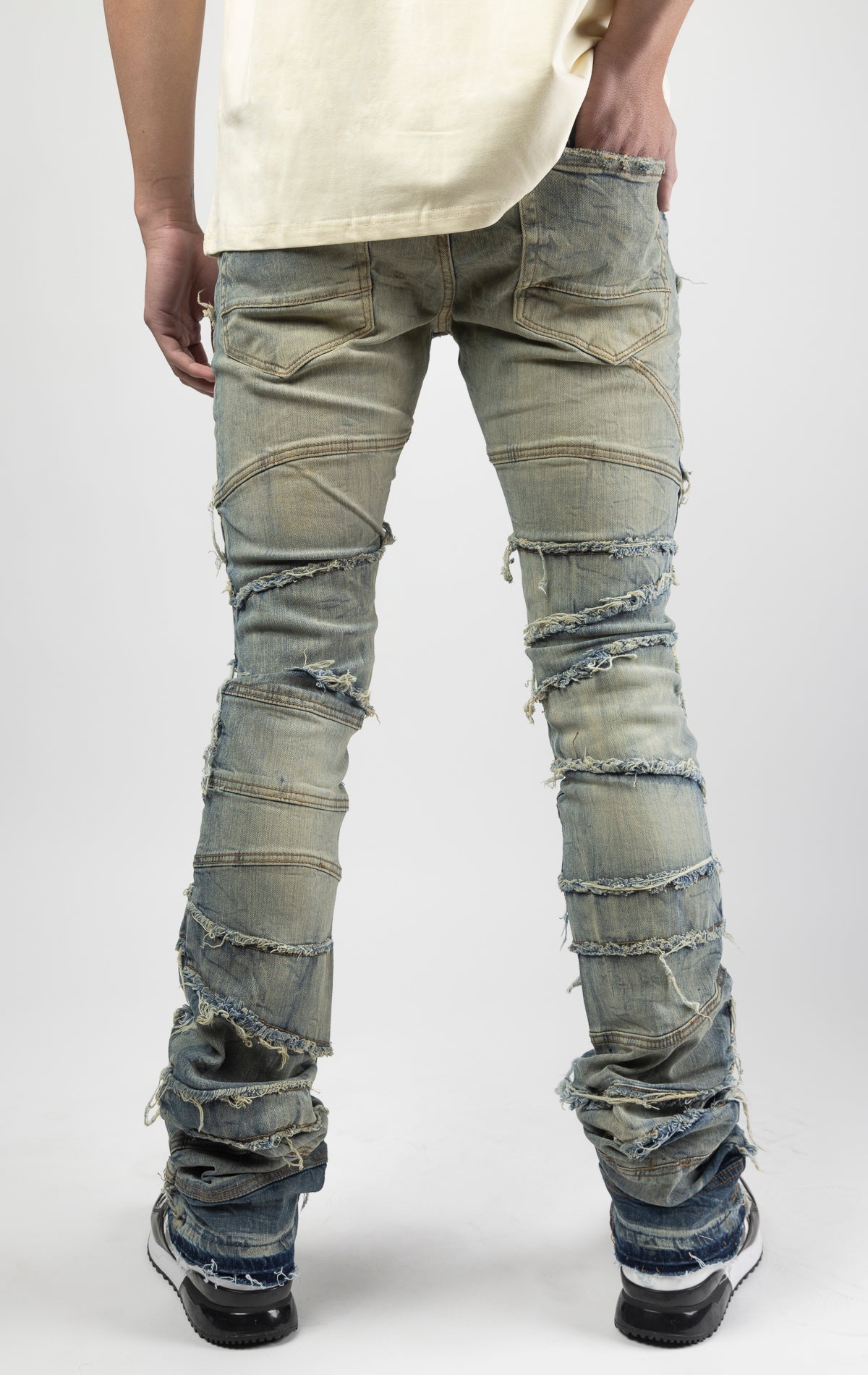 The Crew Stacked Jeans