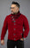 Red  slim-fit luxury sweater. Featuring a heavy weight construction
