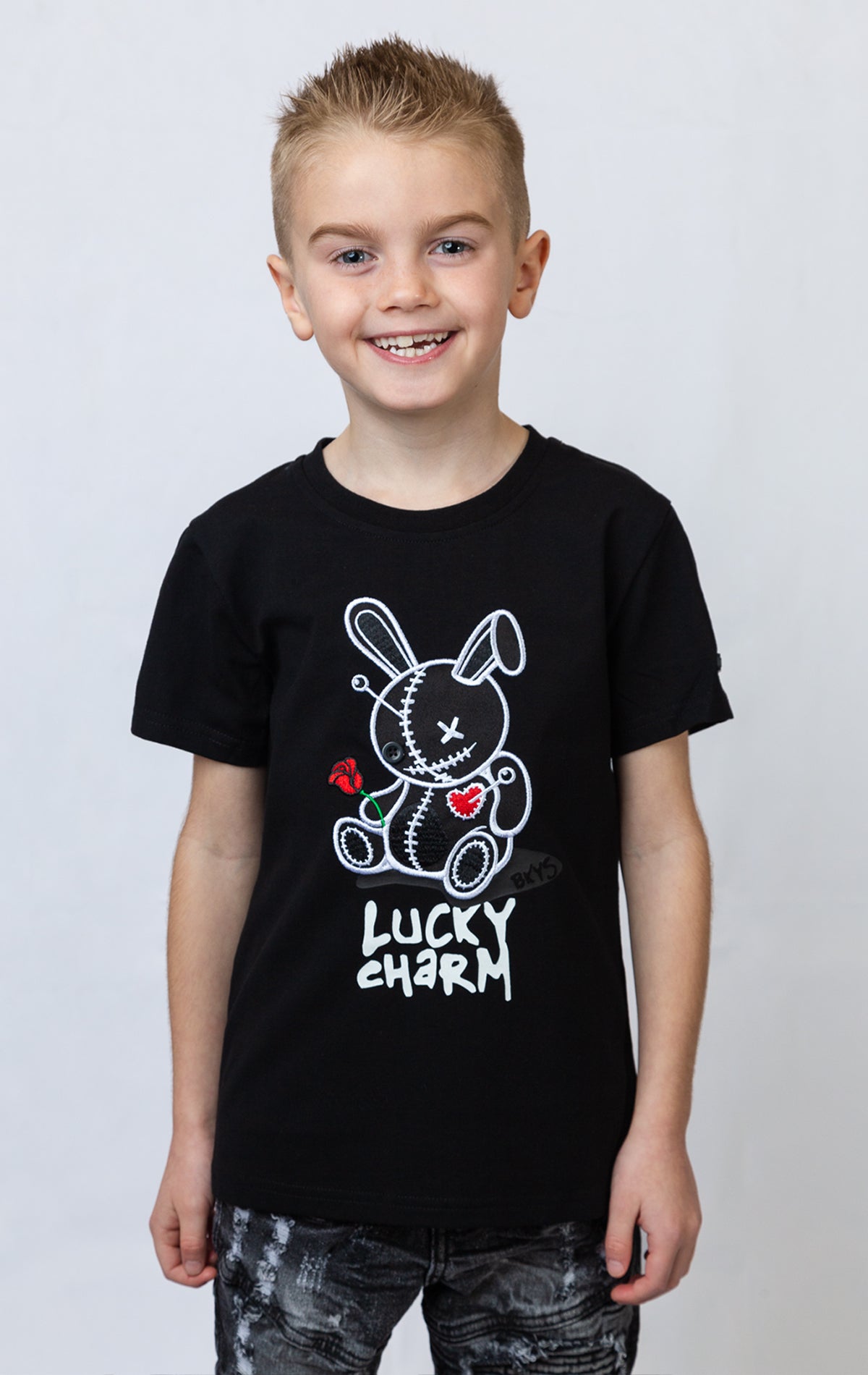Black Lucky Charm Kids