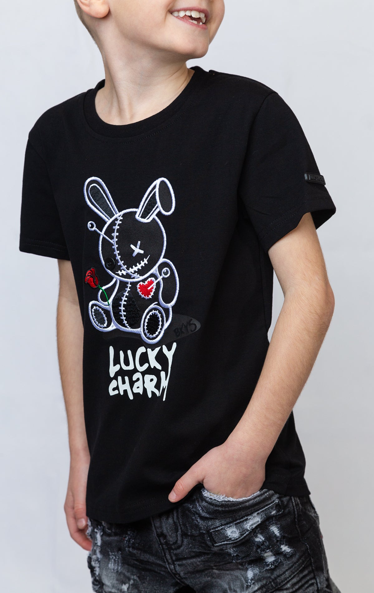 Black Lucky Charm Kids