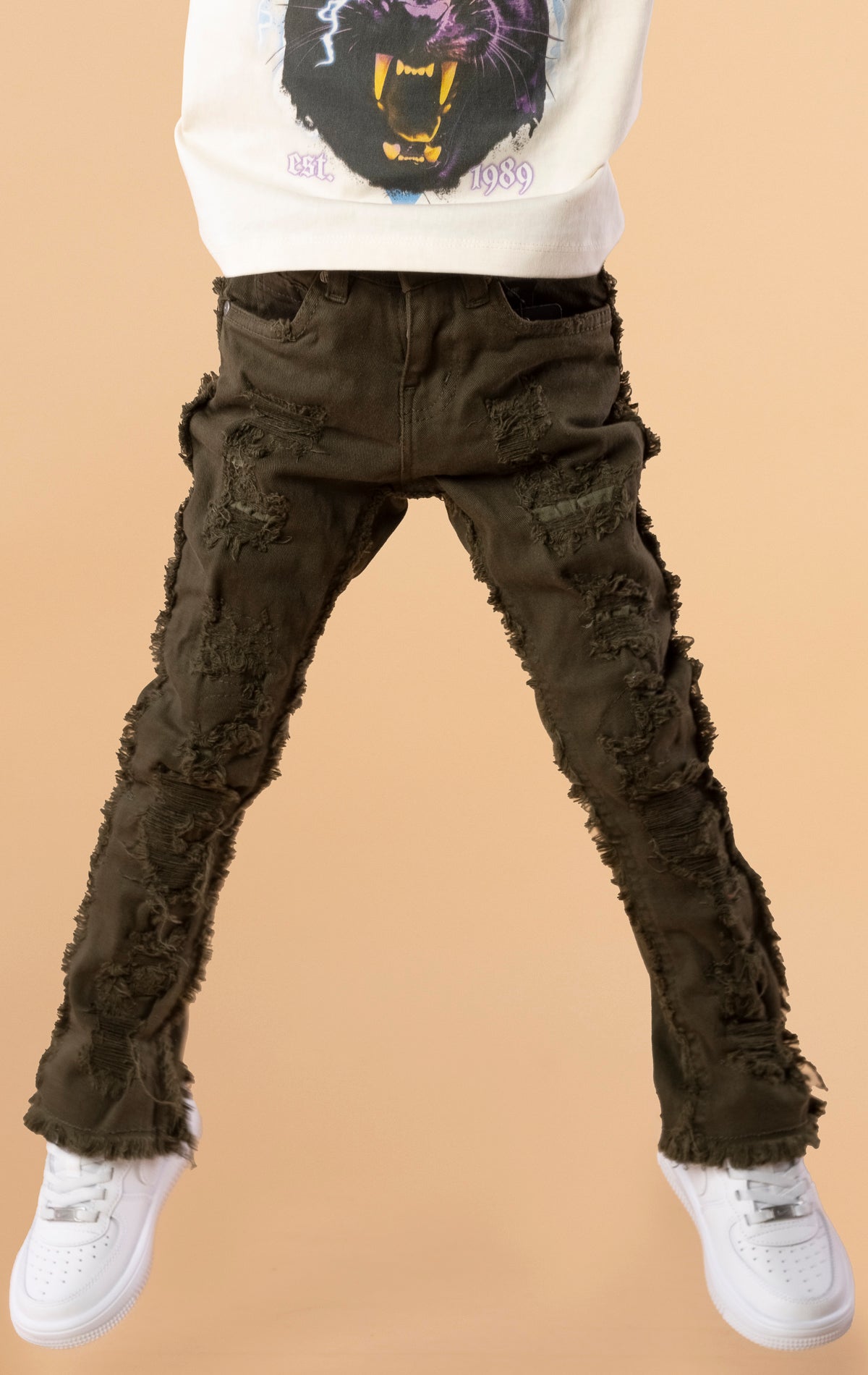 Kids Lux House Stack Jeans