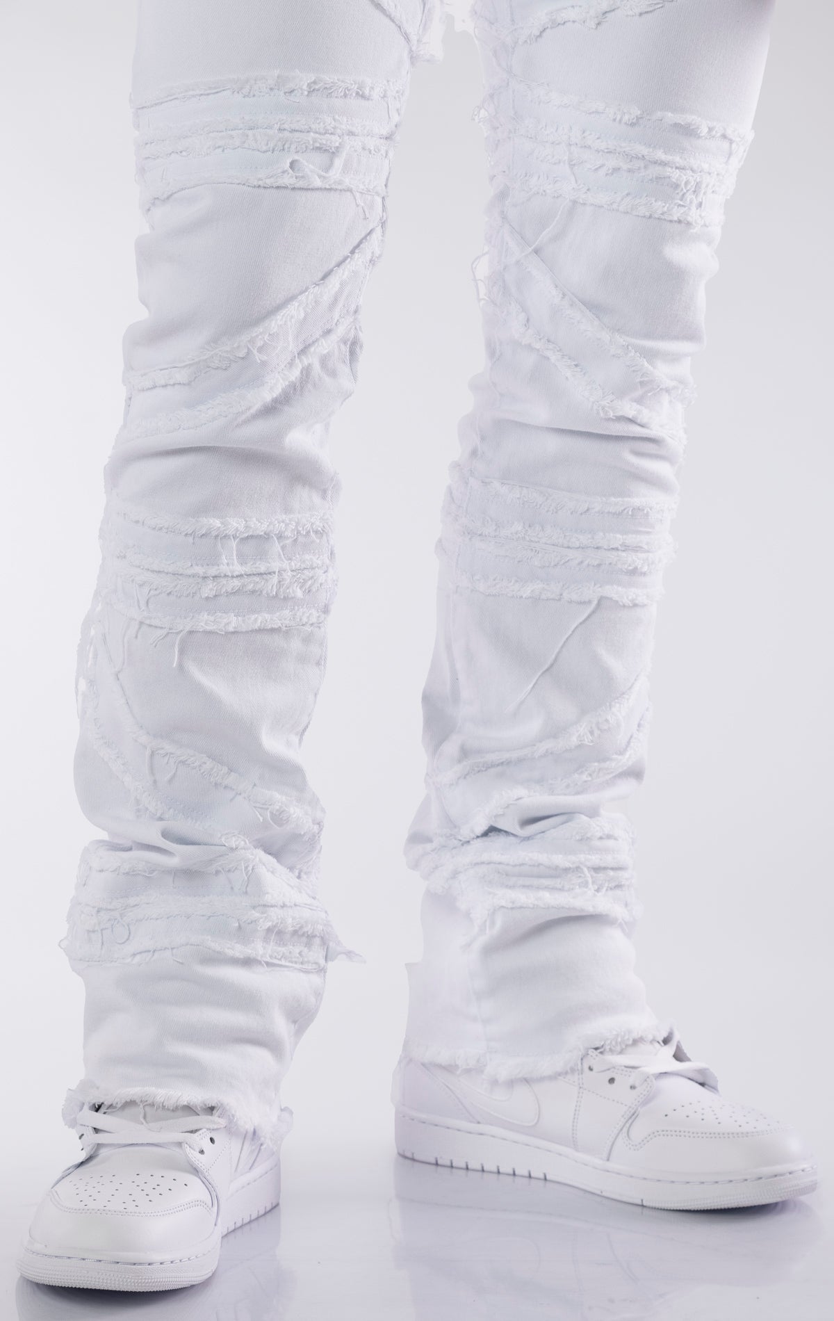 Crossover Stacked Denim