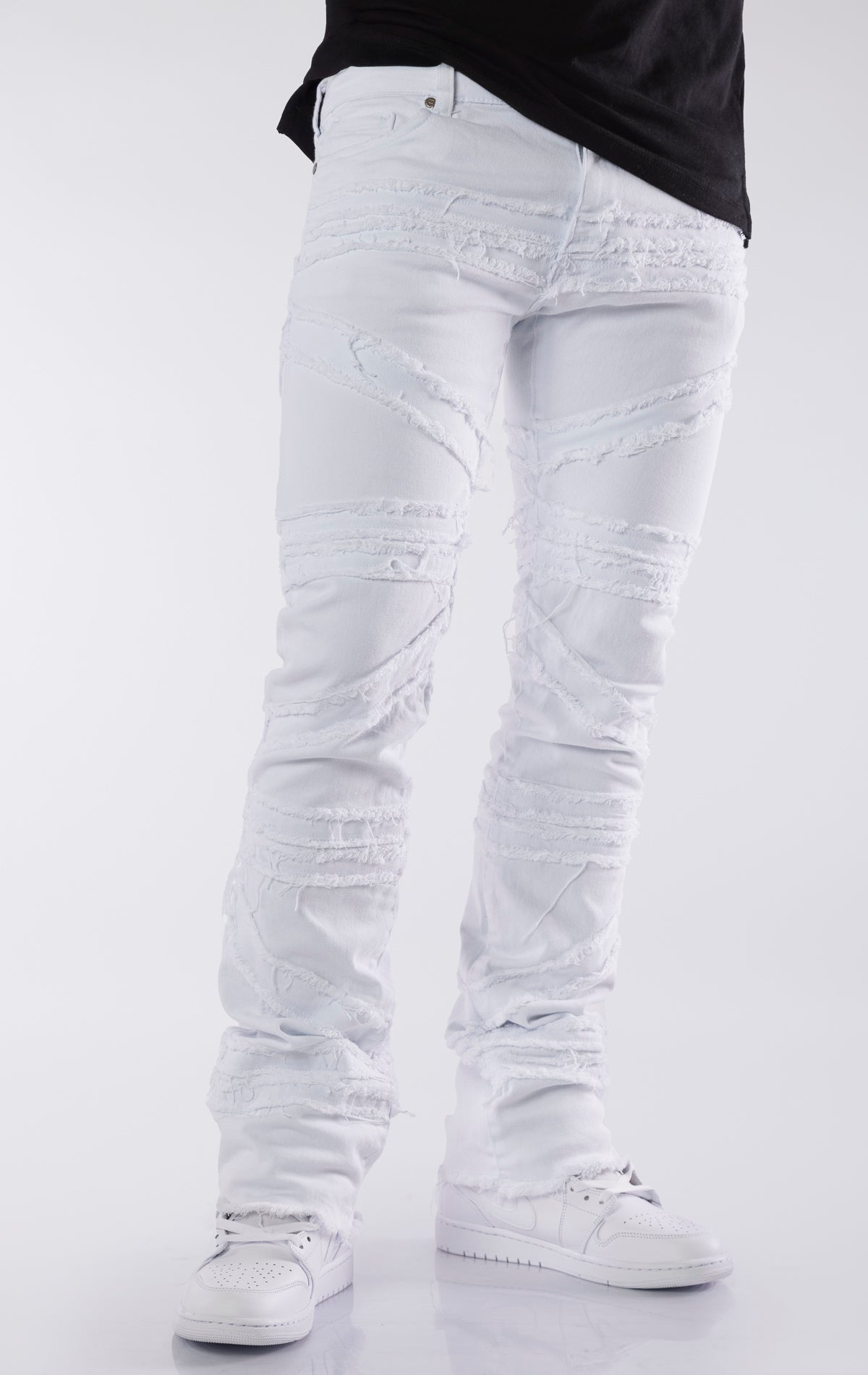 Crossover Stacked Denim