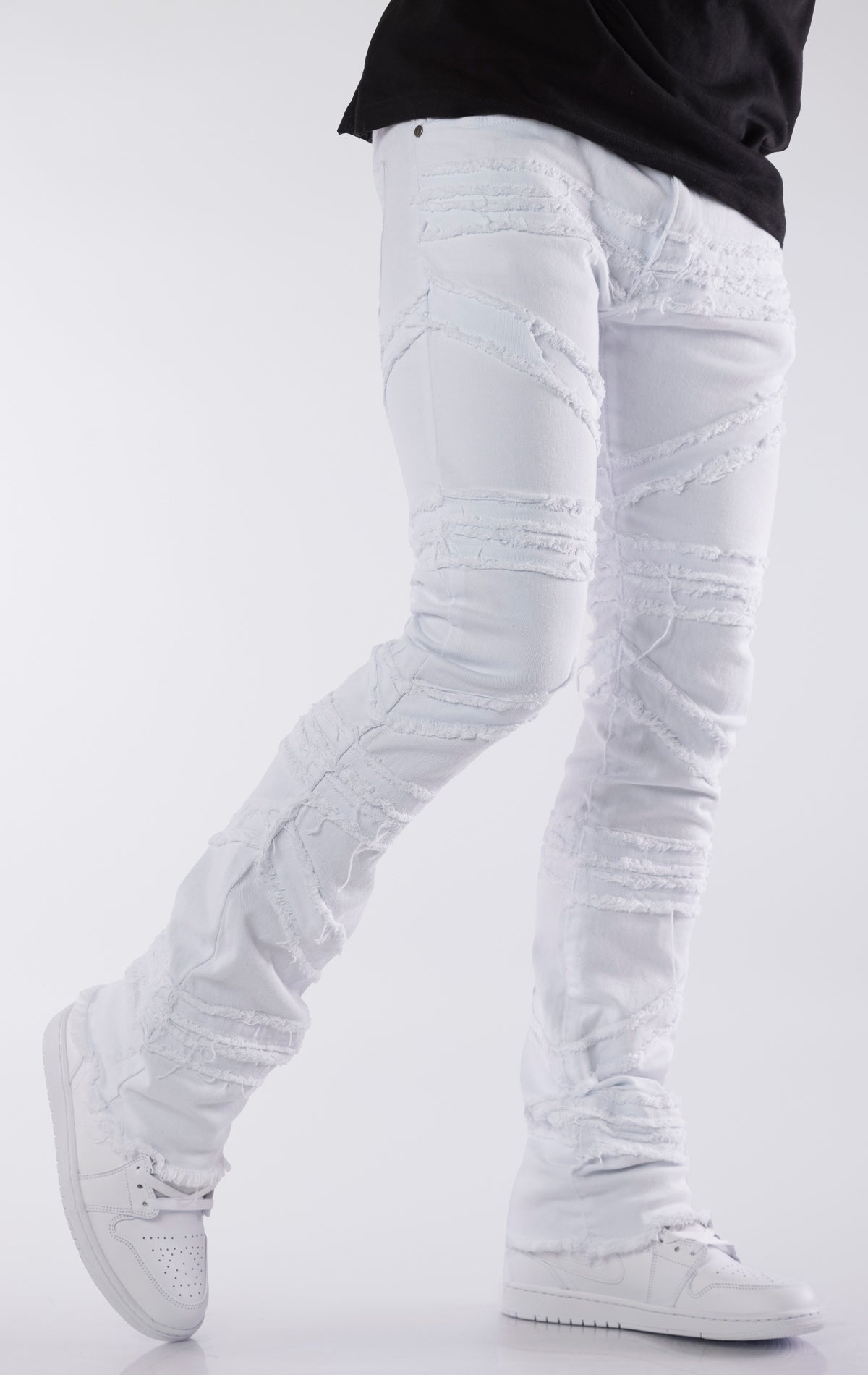 Crossover Stacked Denim