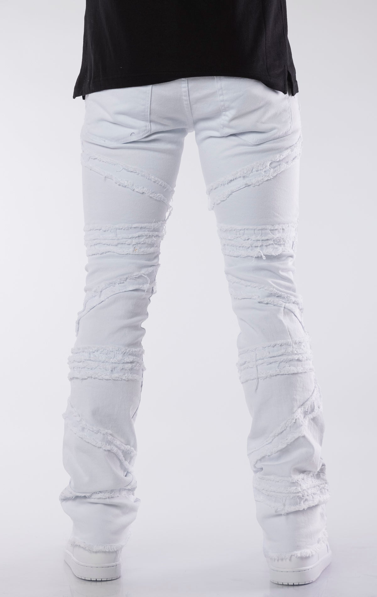 Crossover Stacked Denim