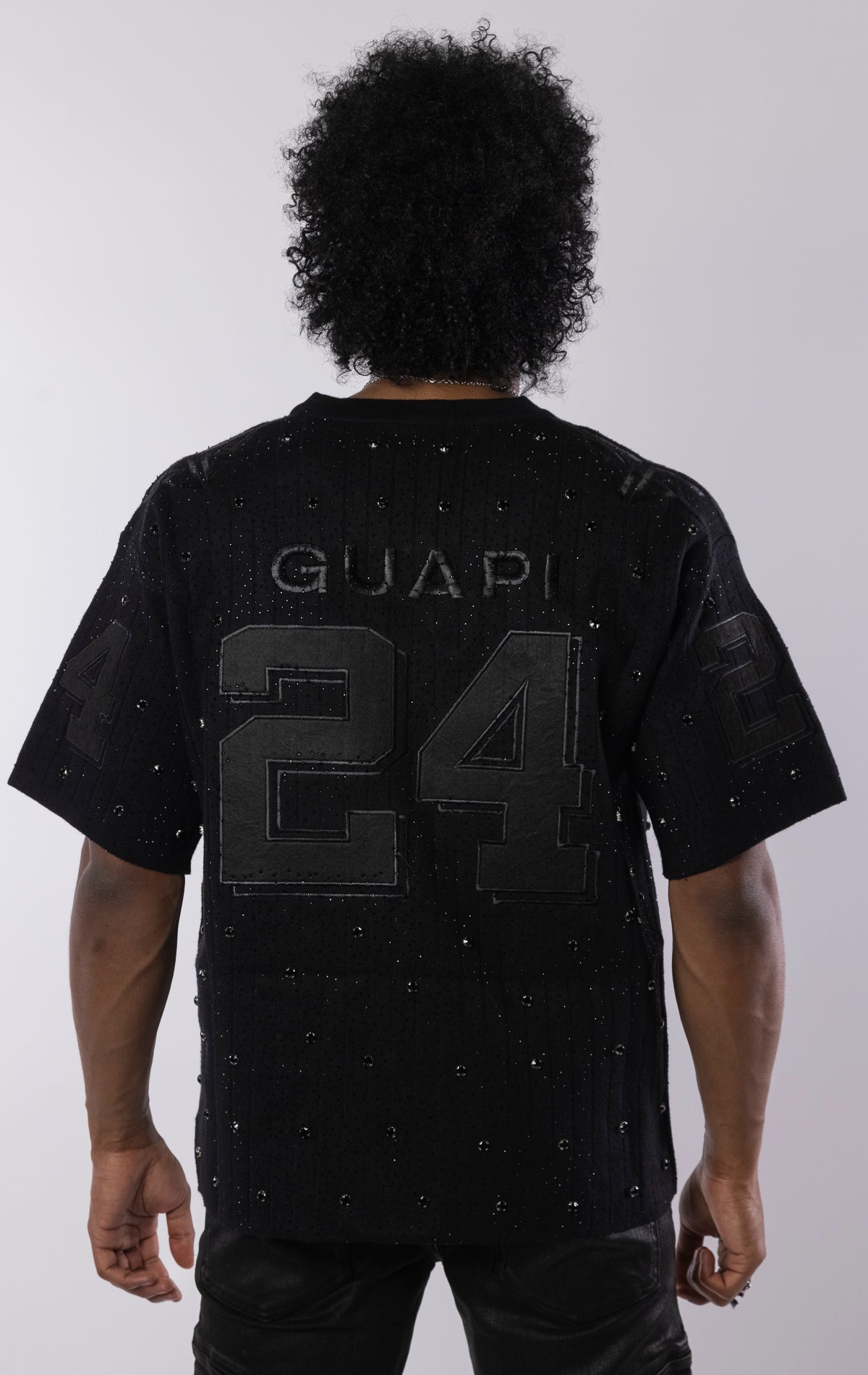 Embellished Football T-Shirt