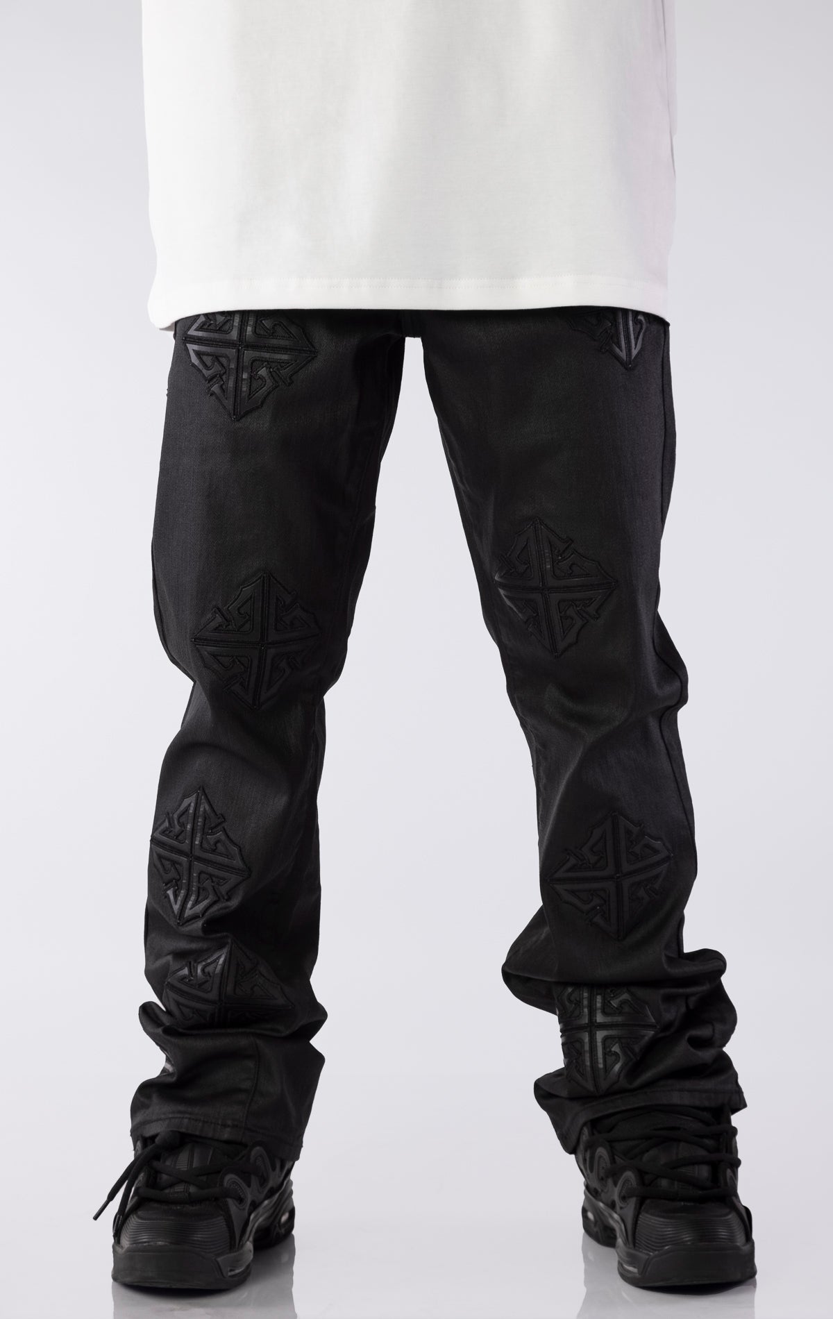 Obsidian Icon Flared Denim