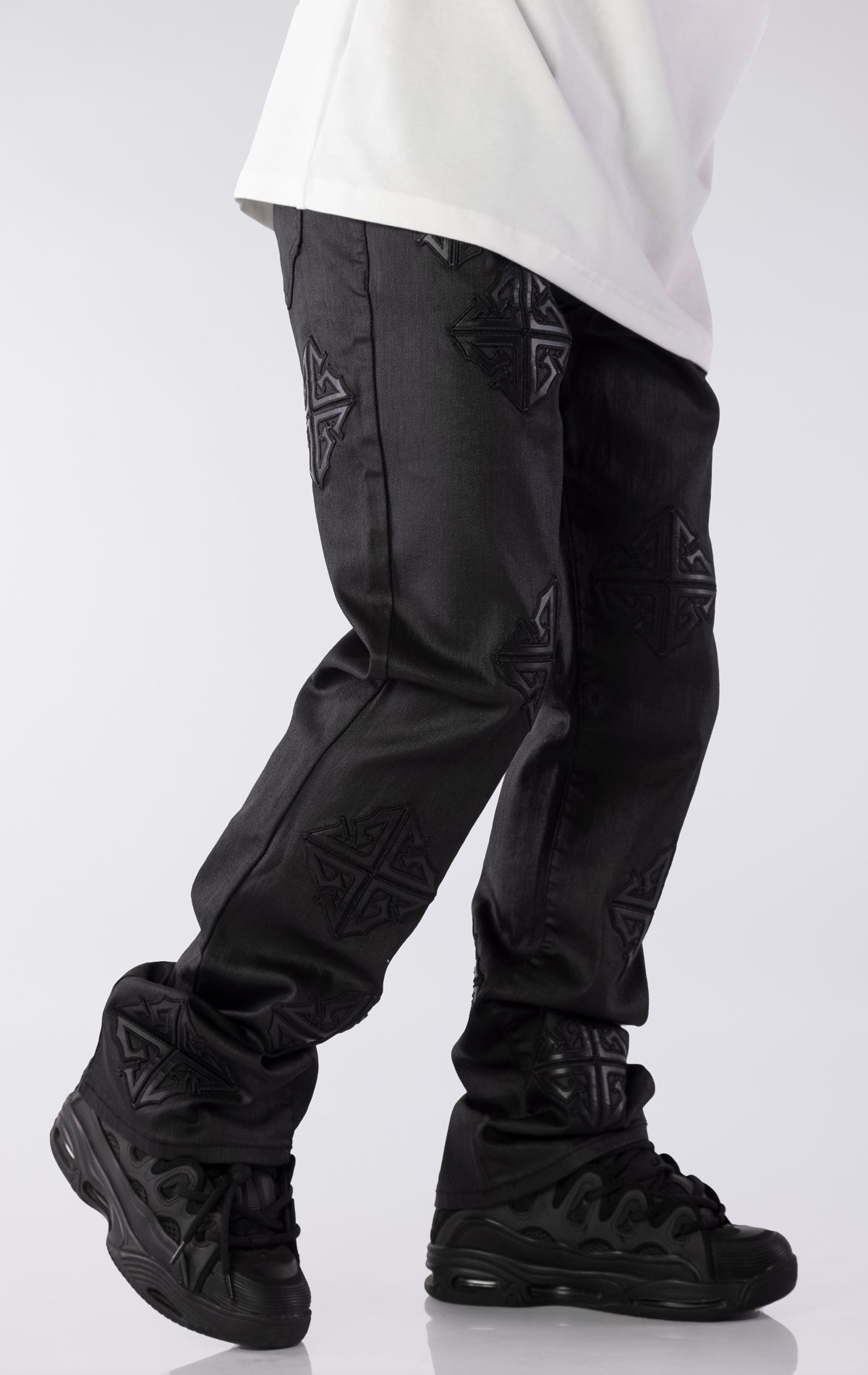 Obsidian Icon Flared Denim