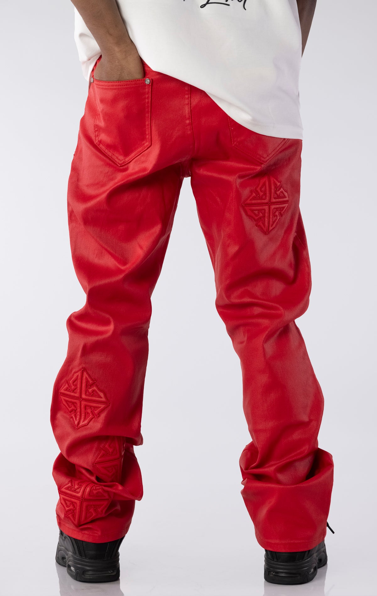 Obsidian Icon Flared Denim