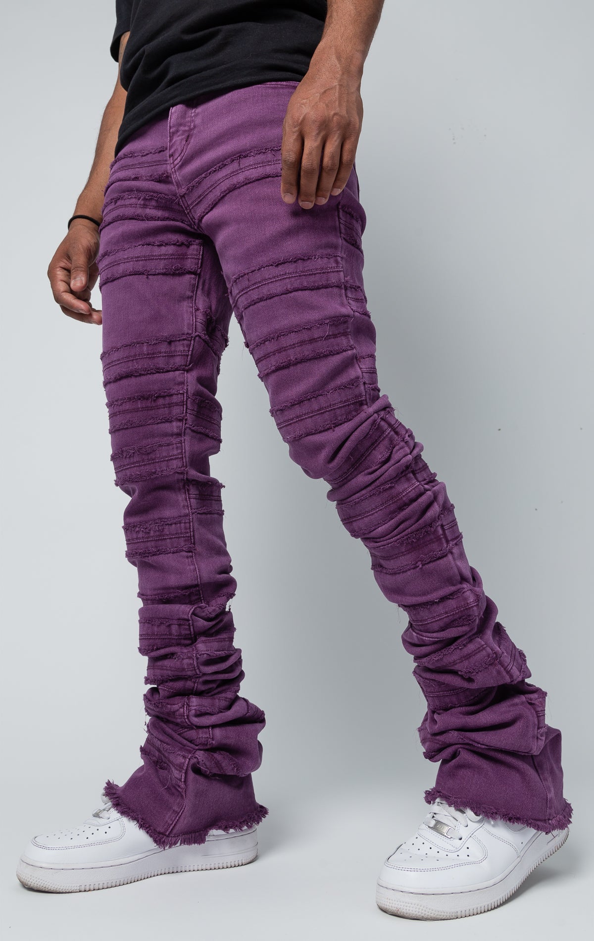 Shop Stylish Stacked Pants at Cheap Prices 