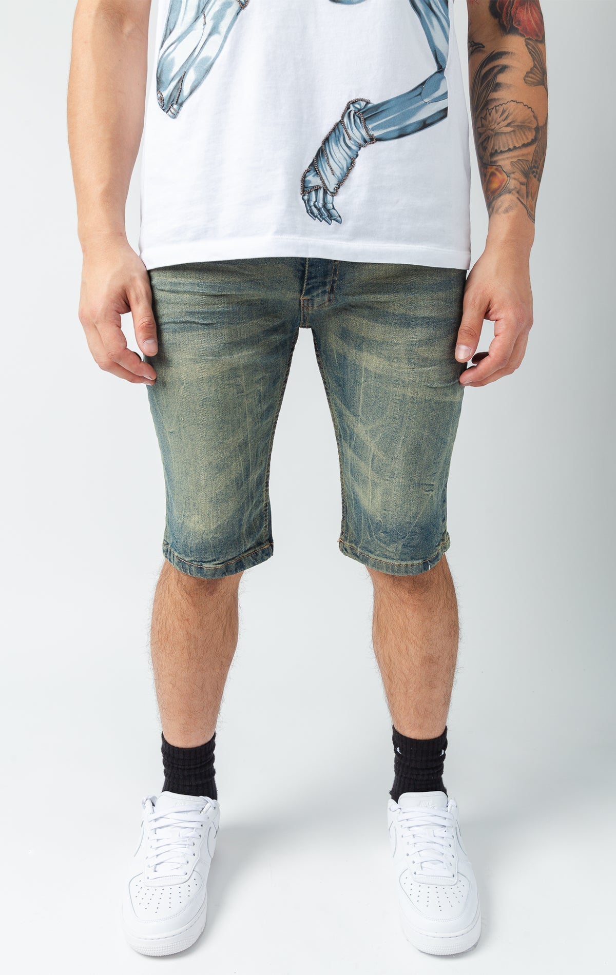 Vintage denim shorts