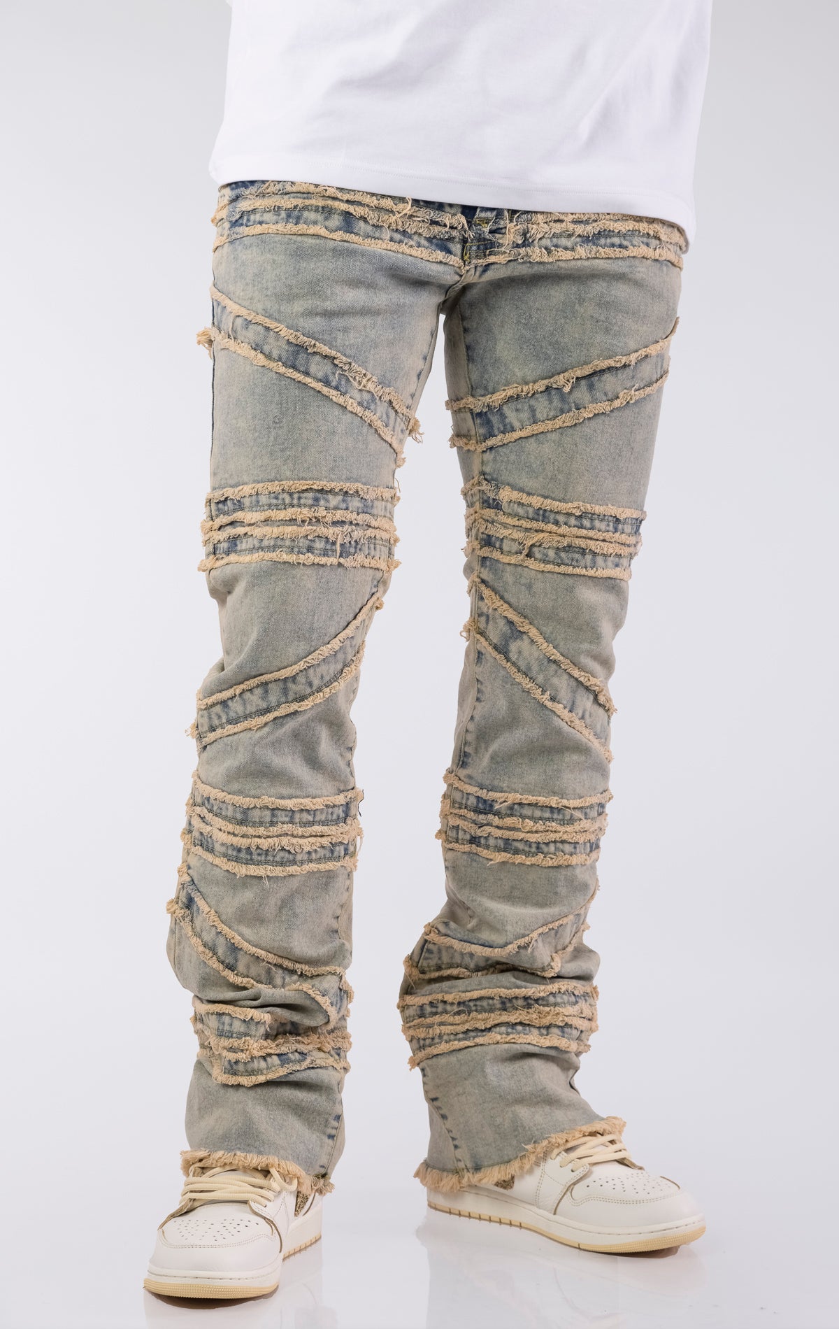 Crossover Stacked Denim