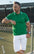 Makobi short sleeve polo shirt in green
