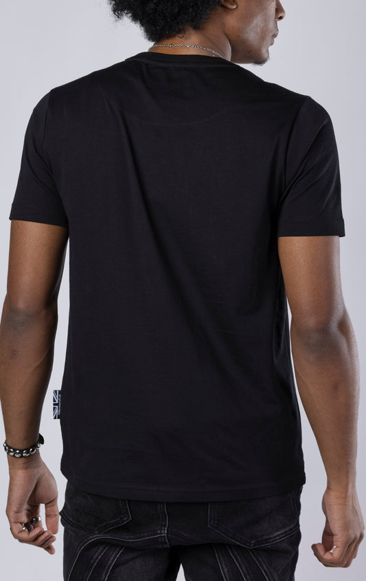 Wild Davinci Crewneck Tee. Features a soft-touch digital print inspired by Leonardo da Vinci. Made from 100% 190gsm mid-weight cotton jersey