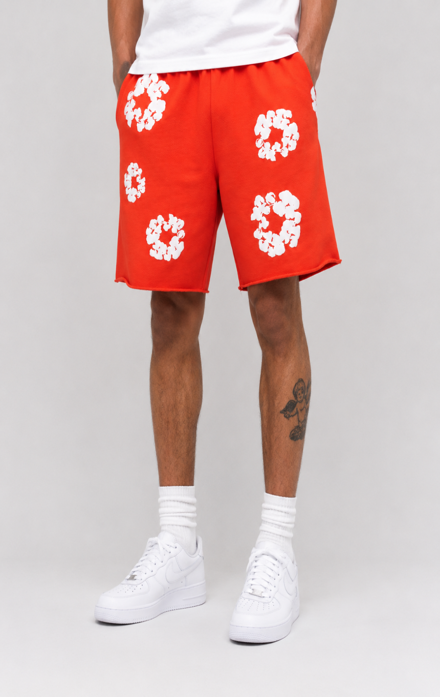 Cotton Wreath Sweatshorts