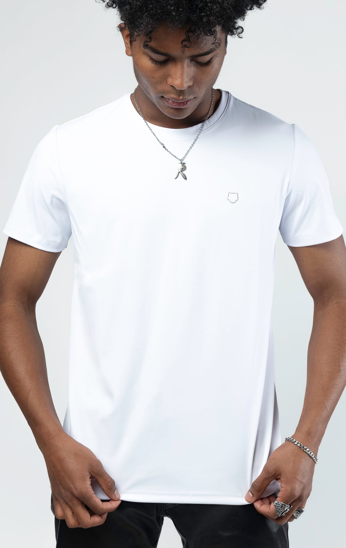 White luxury t-shirt