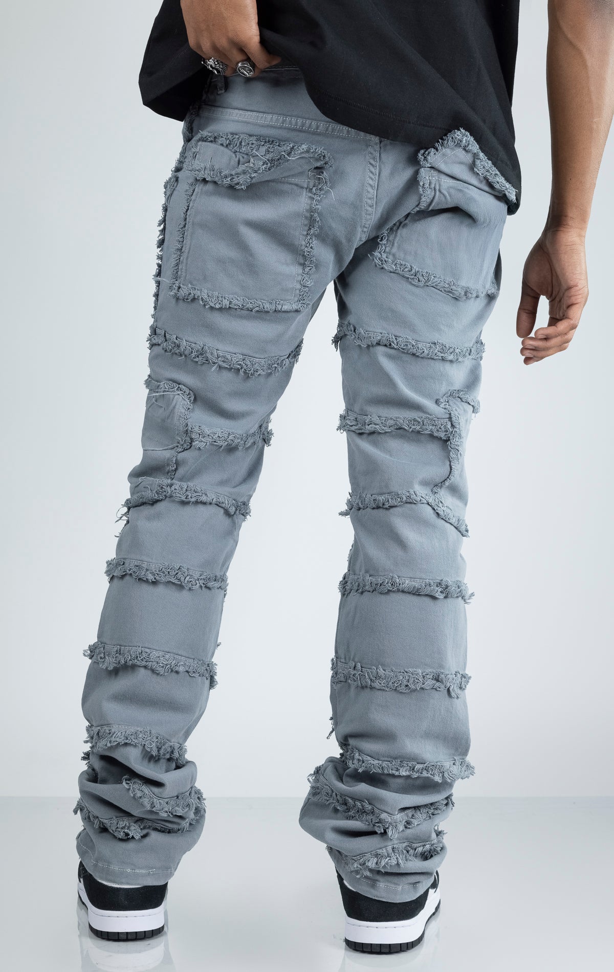 2 Color Stack Jean Layer Stacked Color