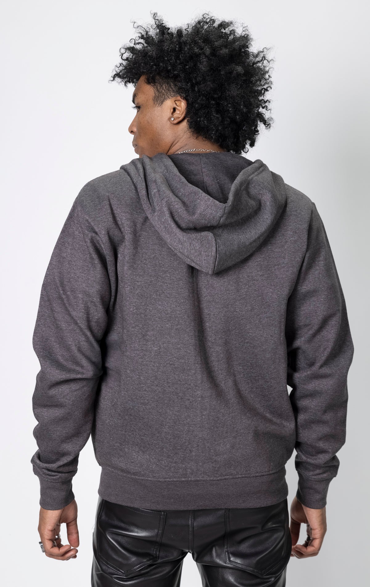 Basic Fleece Hoodie Zip Up