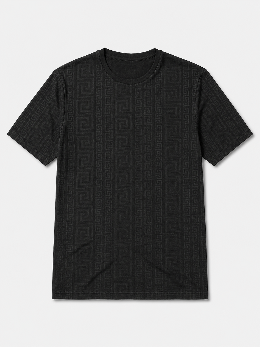 Roman Pattern T-Shirt| Premium Slim-Fit