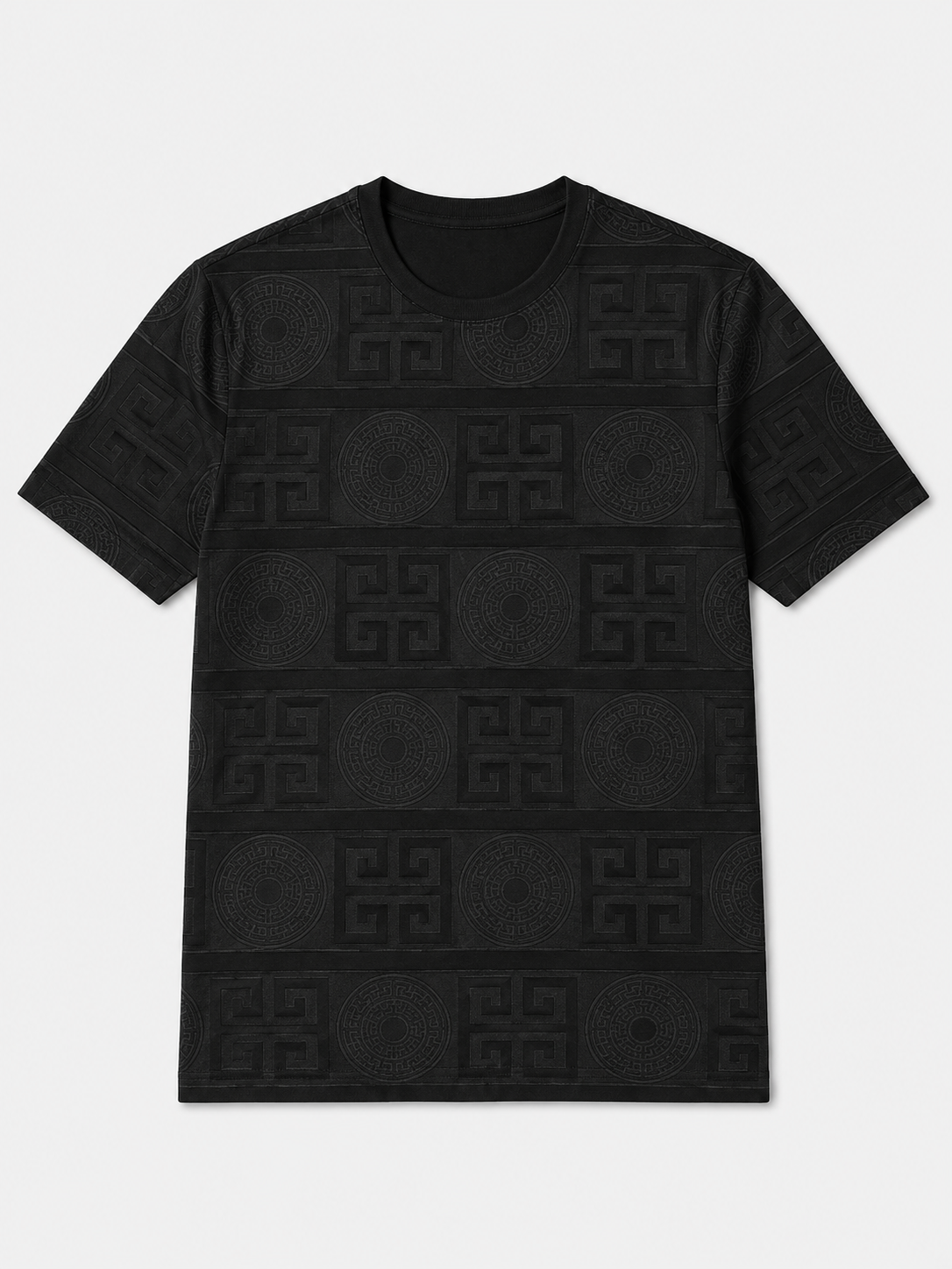 Greek Medallions T Shirt| Premium Slim-Fit
