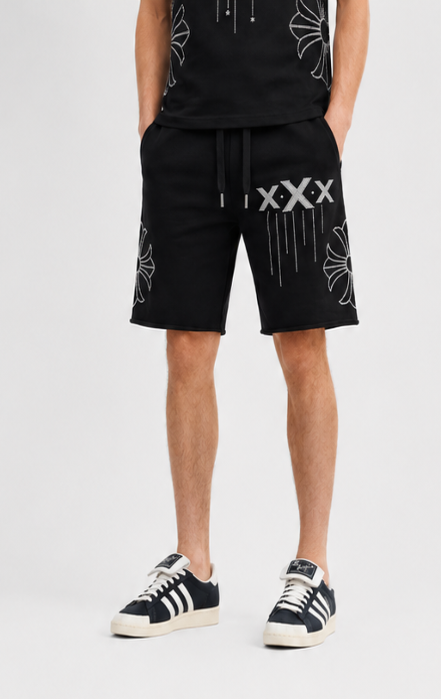 Triple X Bling Shorts