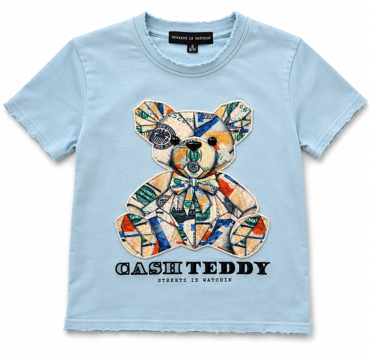 Kids Cash Teddy T-Shirt