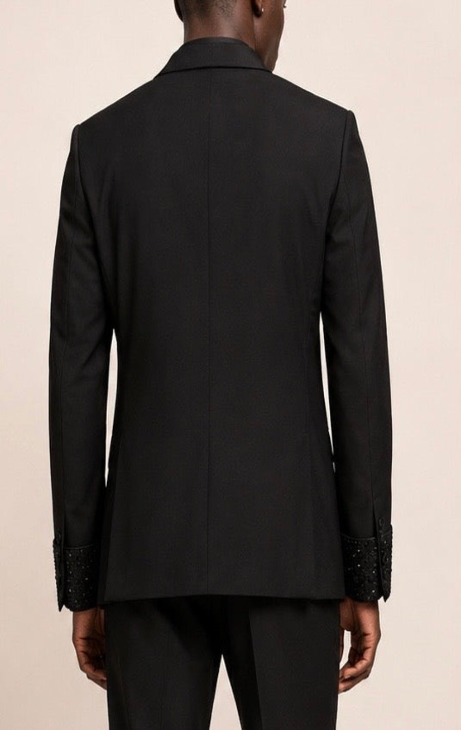 Crystal Cuff Peak Lapel|Tux