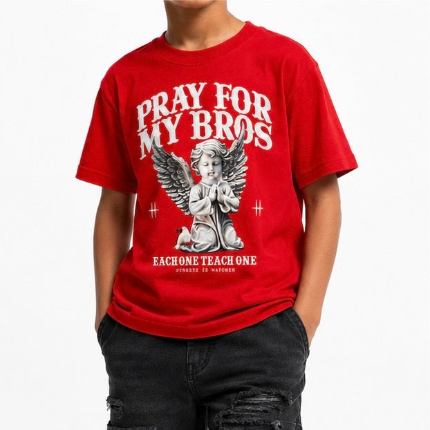 Kids Pray for My Bros T-Shirts