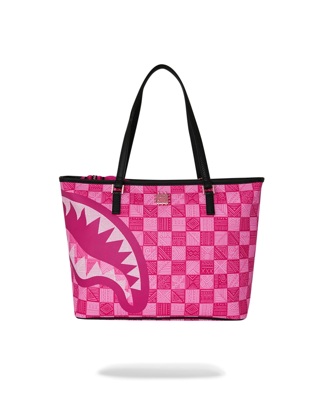 AI Pink Check DLX Tote