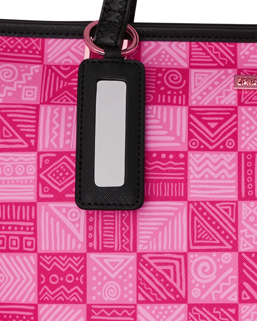 AI Pink Check DLX Tote