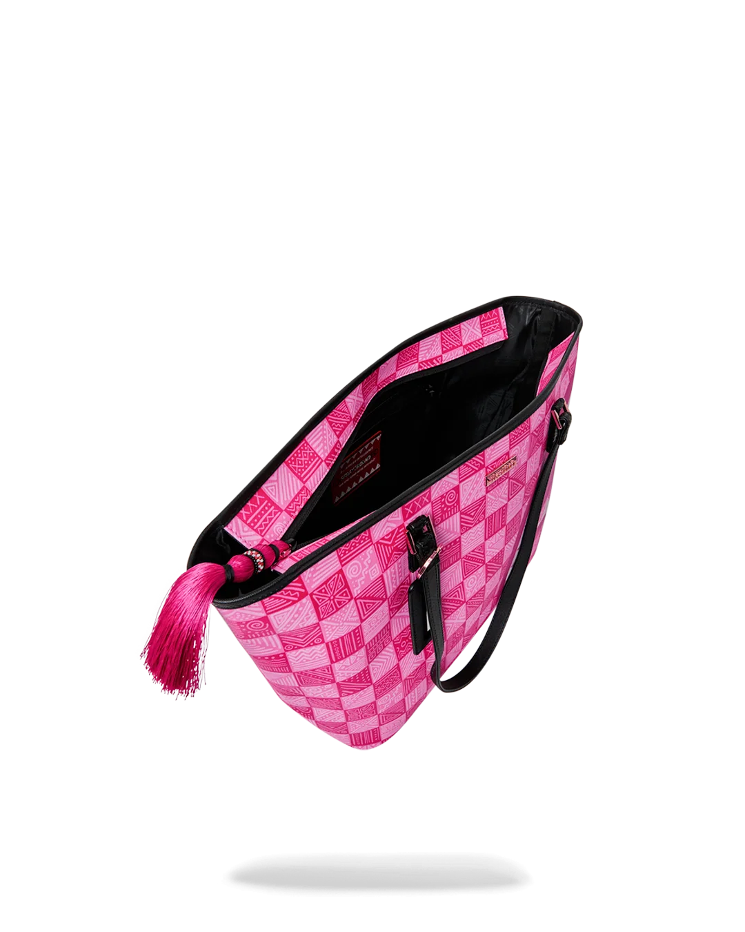 AI Pink Check DLX Tote