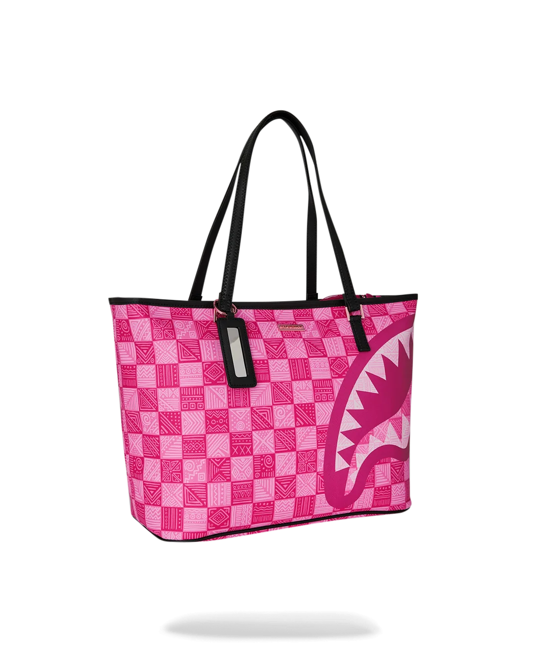 AI Pink Check DLX Tote
