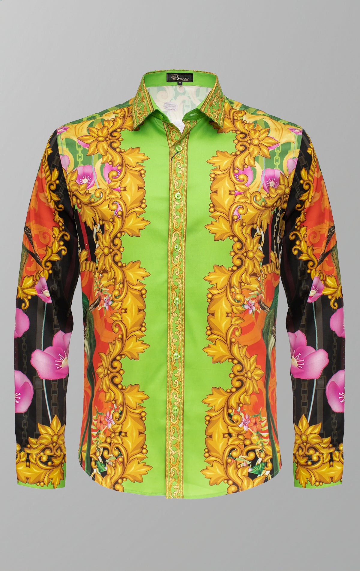 Long Sleeve Shirt with bold prints and detailed graphics, showcasing a stylish and comfortable design.