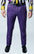 Purple and black pattern pants