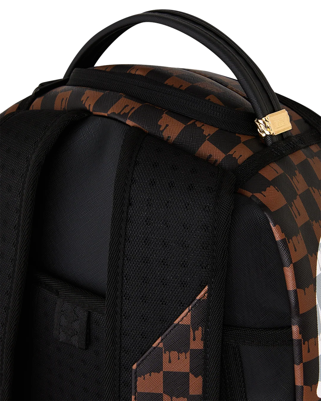 Brown & Cream Drip Check Shark DLXSV