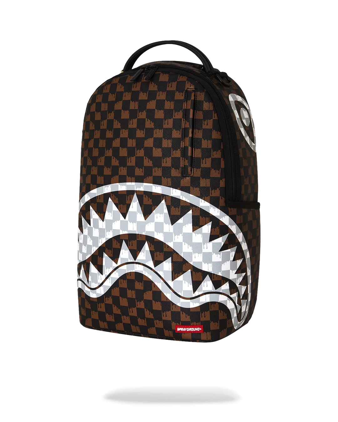 Brown & Cream Drip Check Shark DLXSV
