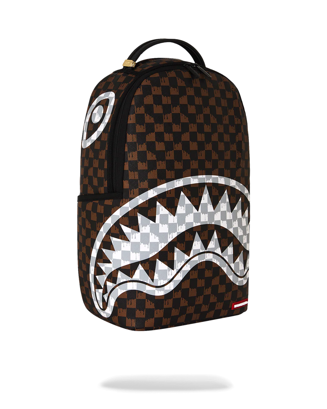Brown & Cream Drip Check Shark DLXSV