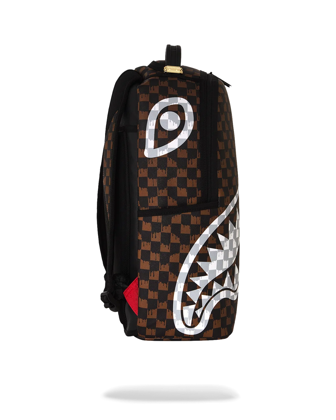 Brown & Cream Drip Check Shark DLXSV