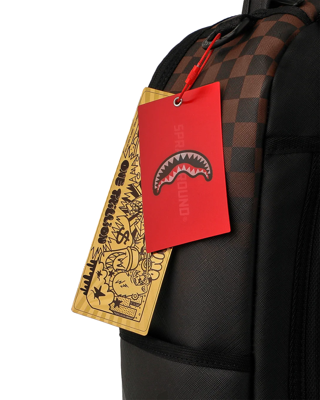 Brown Check Ghost Drip DLXSV
