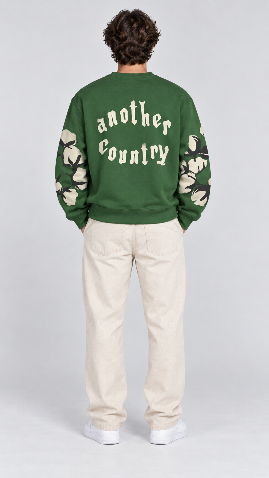 Cactus Wreath Crewneck