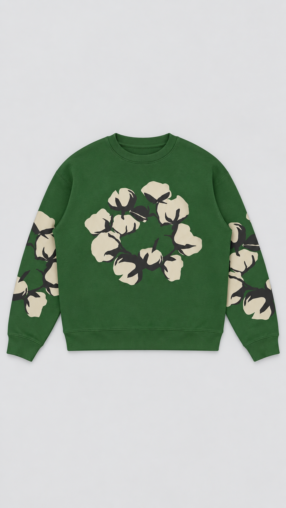 Cactus Wreath Crewneck