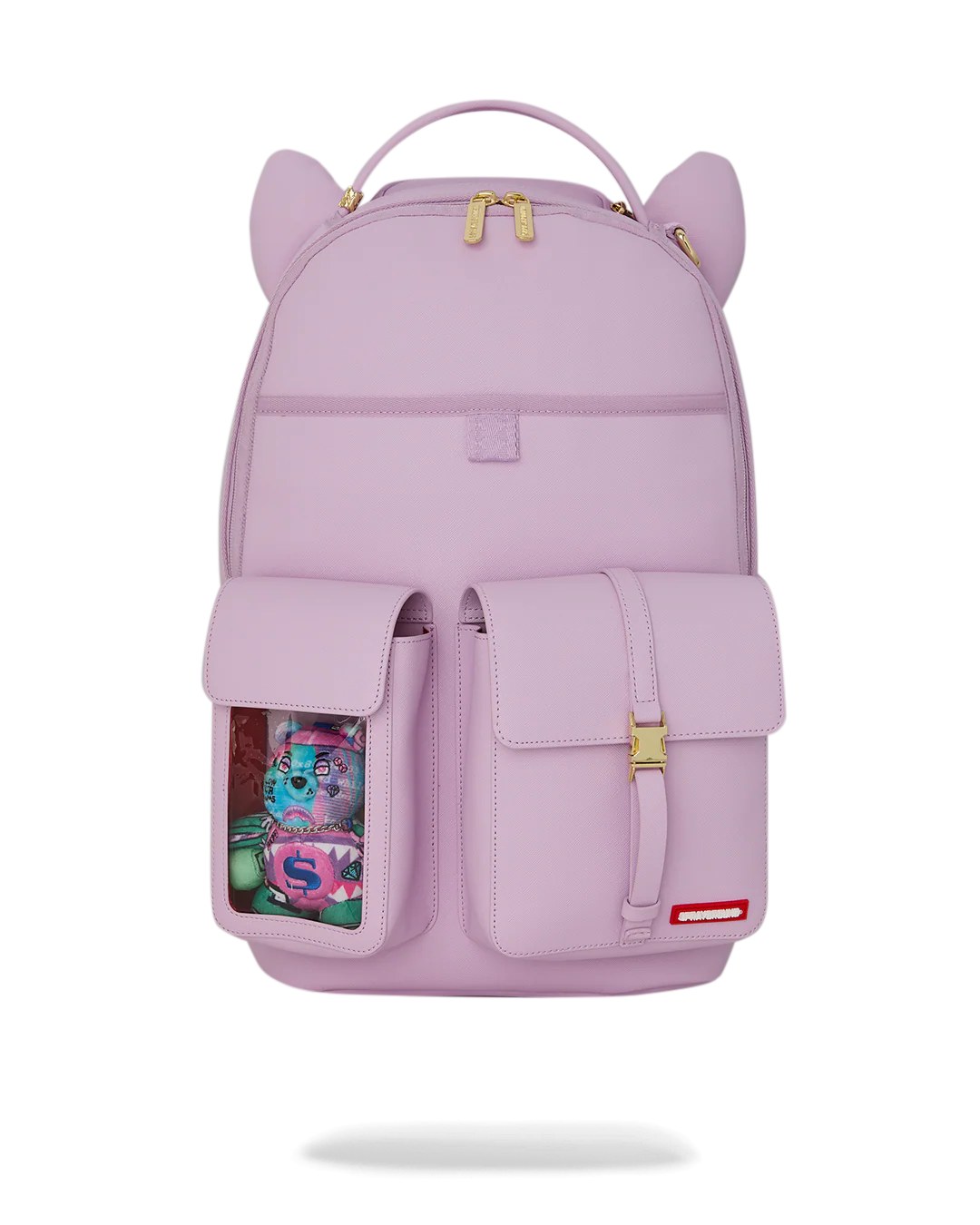Cat Ear Utility Backpack w/Bear Keychain