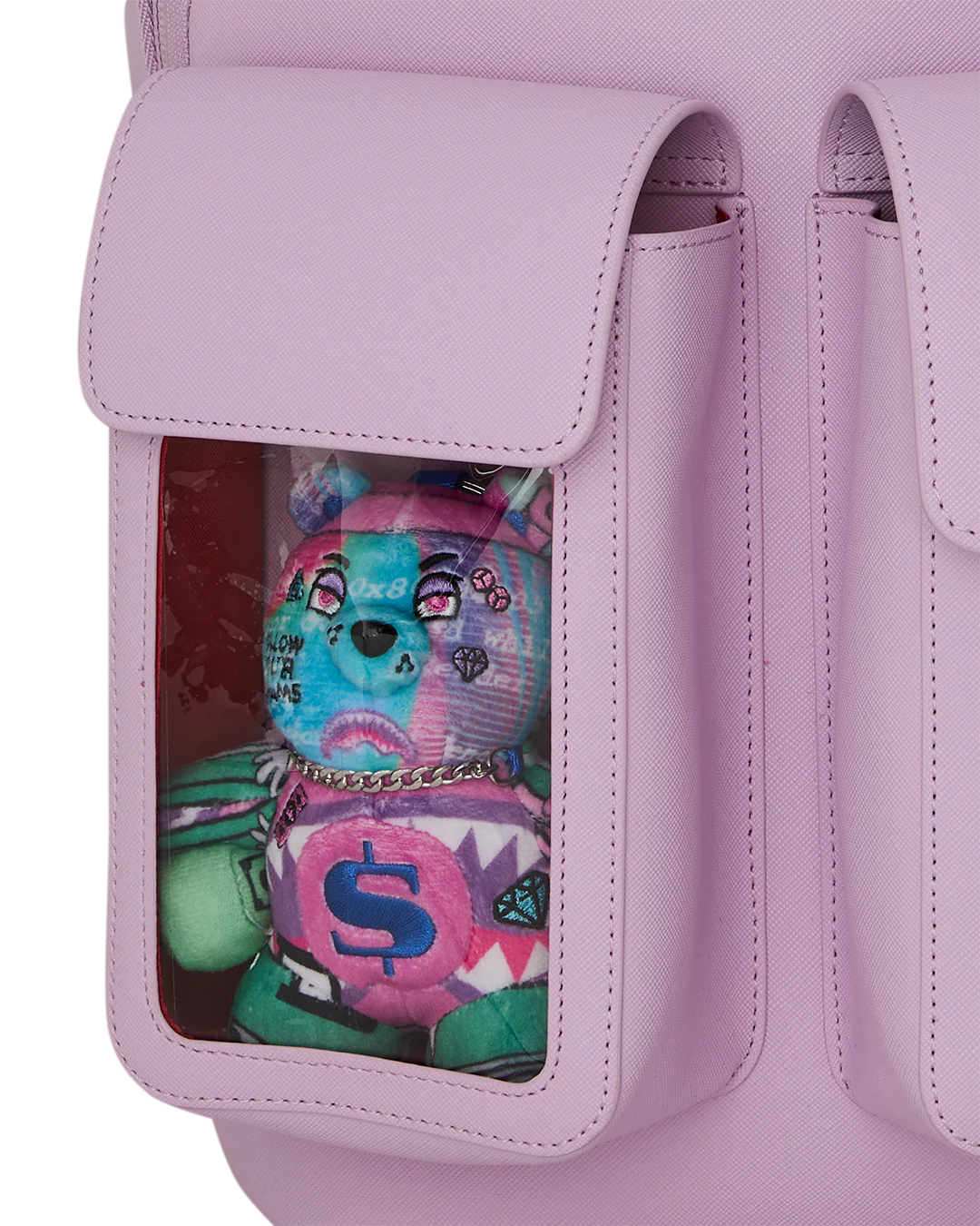 Cat Ear Utility Backpack w/Bear Keychain
