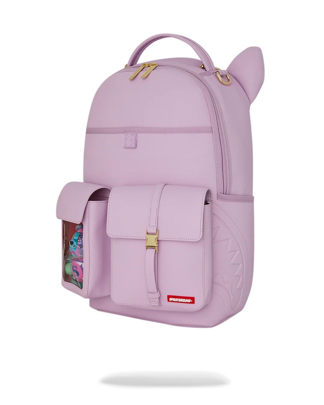 Cat Ear Utility Backpack w/Bear Keychain