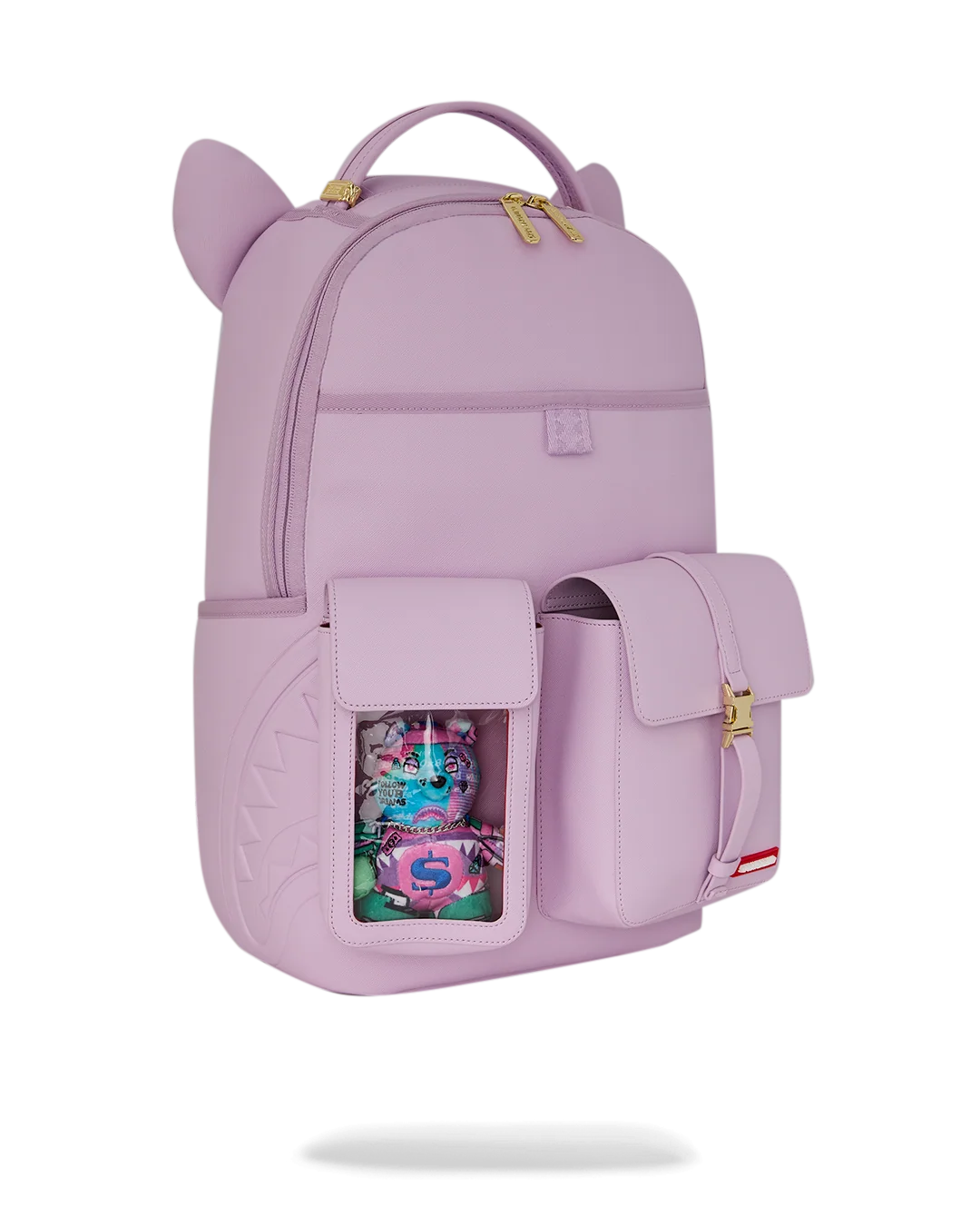 Cat Ear Utility Backpack w/Bear Keychain